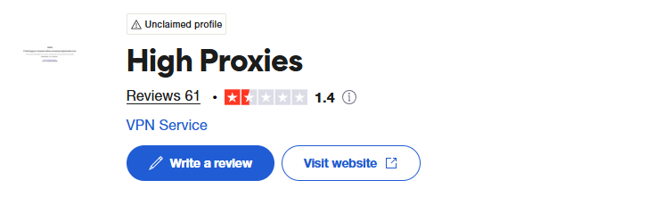Trustpilot Rating